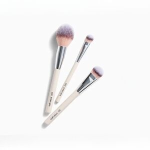 Half Caked The Essentials Face Collection 3 Piece Brush Set - NEW IN BOX